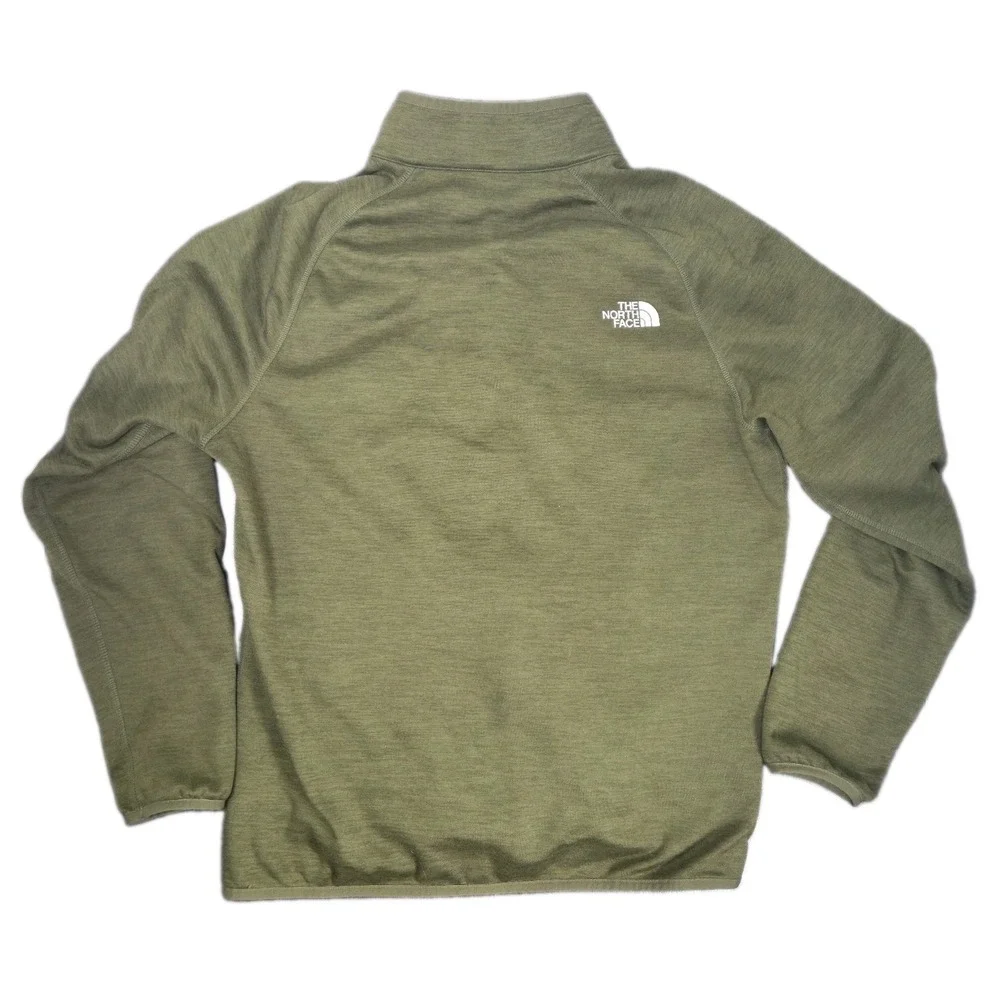 The North Face Canyonlands Men's L Full Zip Fleece Jacket Green Heather Gorpcore